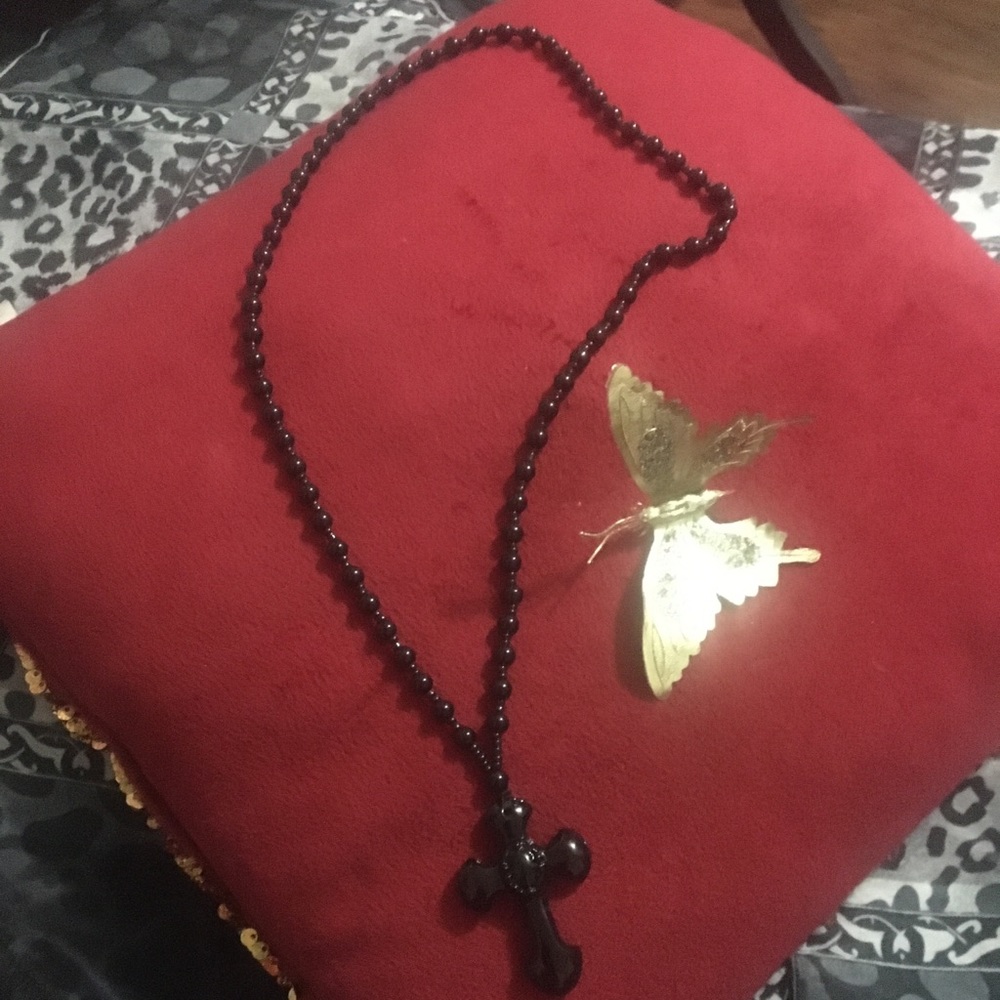⚜️Rosary black⚜️